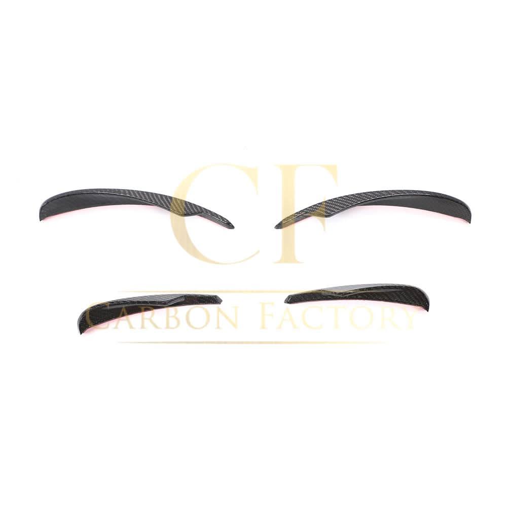 Carbon Fibre Front Canards Set for BMW F06 F12 F13 M6 11-18 - Carbon Factory