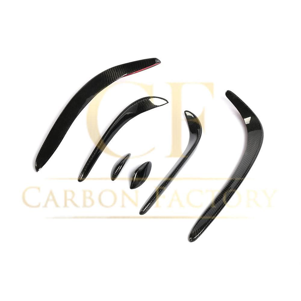 Carbon Fibre Front Canards Sets for Mercedes W205 C Class AMG 15-18 - Carbon Factory