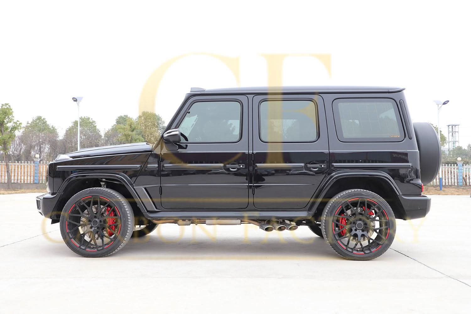 Carbon Fibre Front Fender Trims for Mercedes W464 G Class G Wagon 19-Present - Carbon Factory