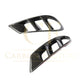 Carbon Fibre Front Fog Light Trims for Mercedes C218 CLS 15-18 - Carbon Factory