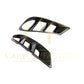 Carbon Fibre Front Fog Light Trims for Mercedes C218 CLS 15-18 - Carbon Factory