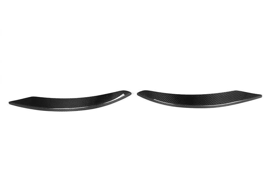Carbon Fibre Front Side Grille Trims for Mercedes W117 CLA 13-19 - Carbon Factory