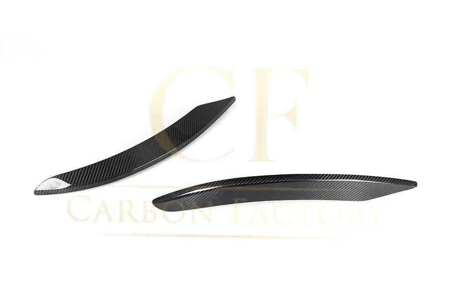 Carbon Fibre Front Side Grille Trims for Mercedes W117 CLA 13-19 - Carbon Factory
