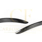 Carbon Fibre Front Side Grille Trims for Mercedes W117 CLA 13-19 - Carbon Factory