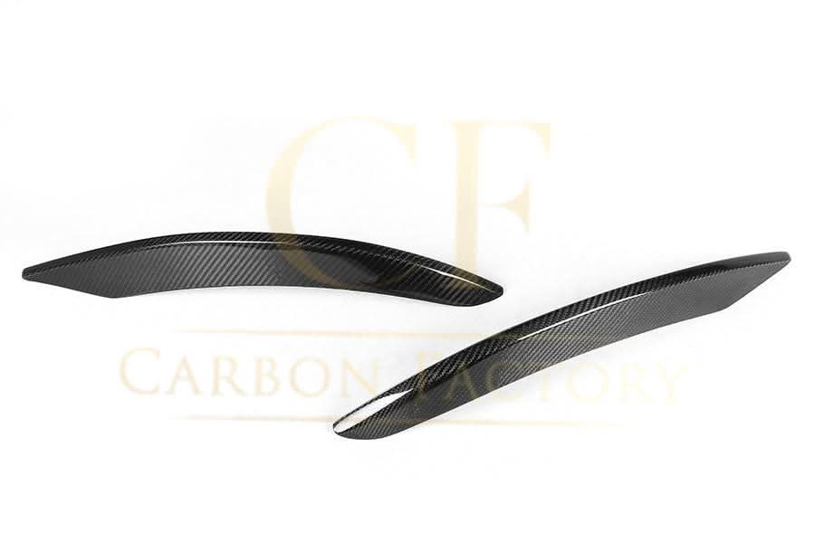 Carbon Fibre Front Side Grille Trims for Mercedes W117 CLA 13-19 - Carbon Factory
