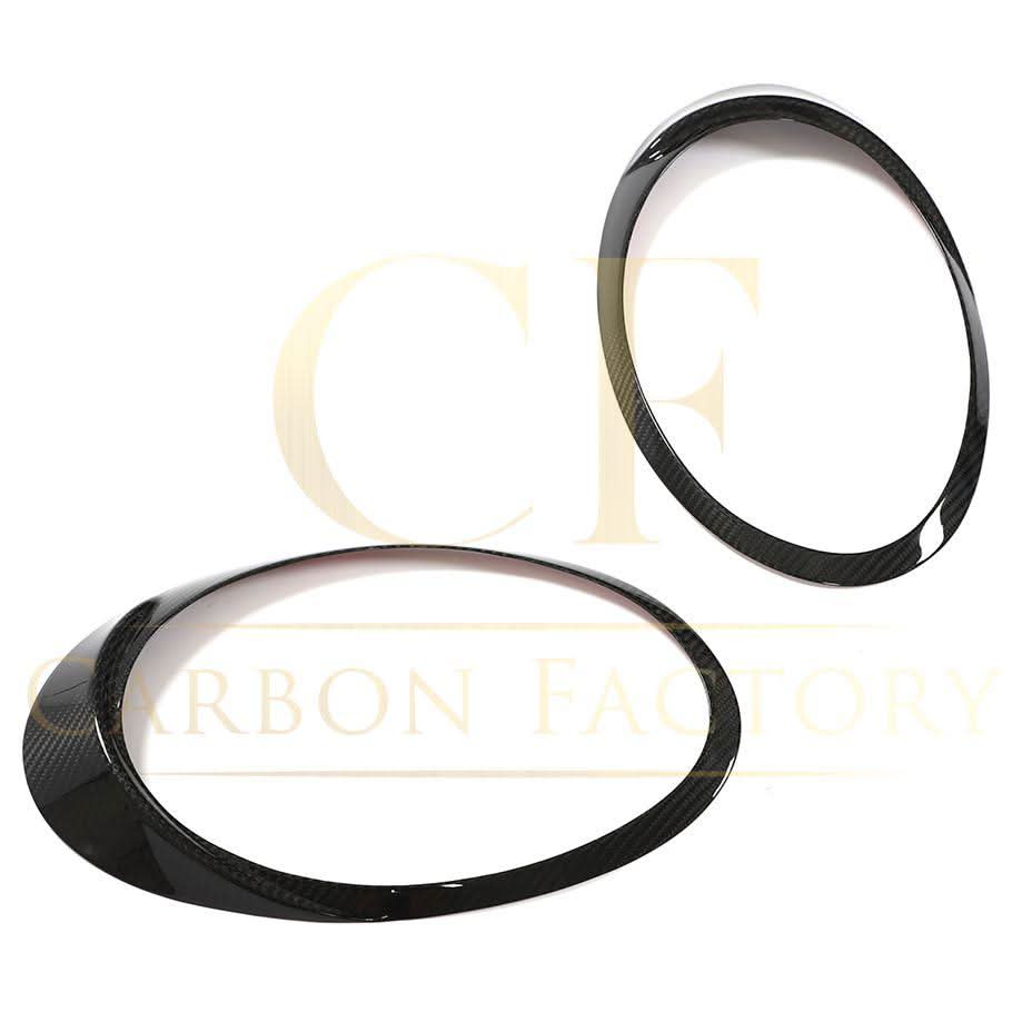 Carbon Fibre Headlight Trims for Porsche 911 992 Carrera & Targa 19-22 - Carbon Factory