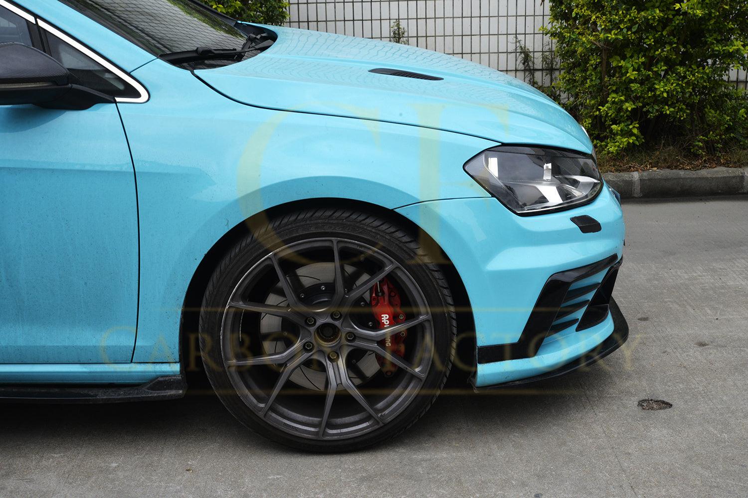 Carbon Fibre Headlight Trims for VW Golf MK7 inc GTI & R 14-17 - Carbon Factory