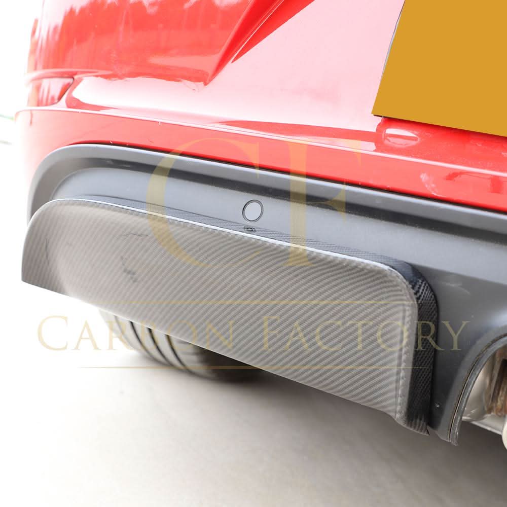 Carbon Fibre Rear Bumper Extension for Porsche Boxster & Cayman 718 16-19 - Carbon Factory