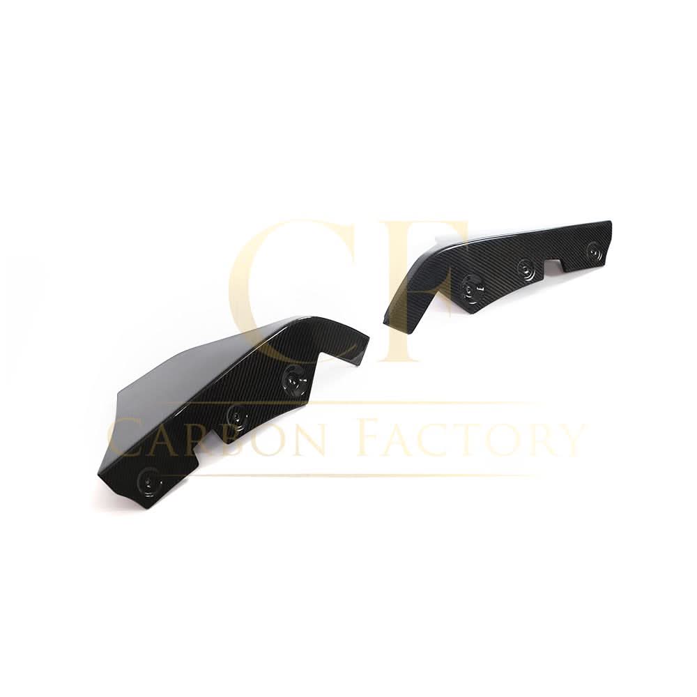 Carbon Fibre Rear Bumper Extensions for Toyota Supra A90 20-Present - Carbon Factory