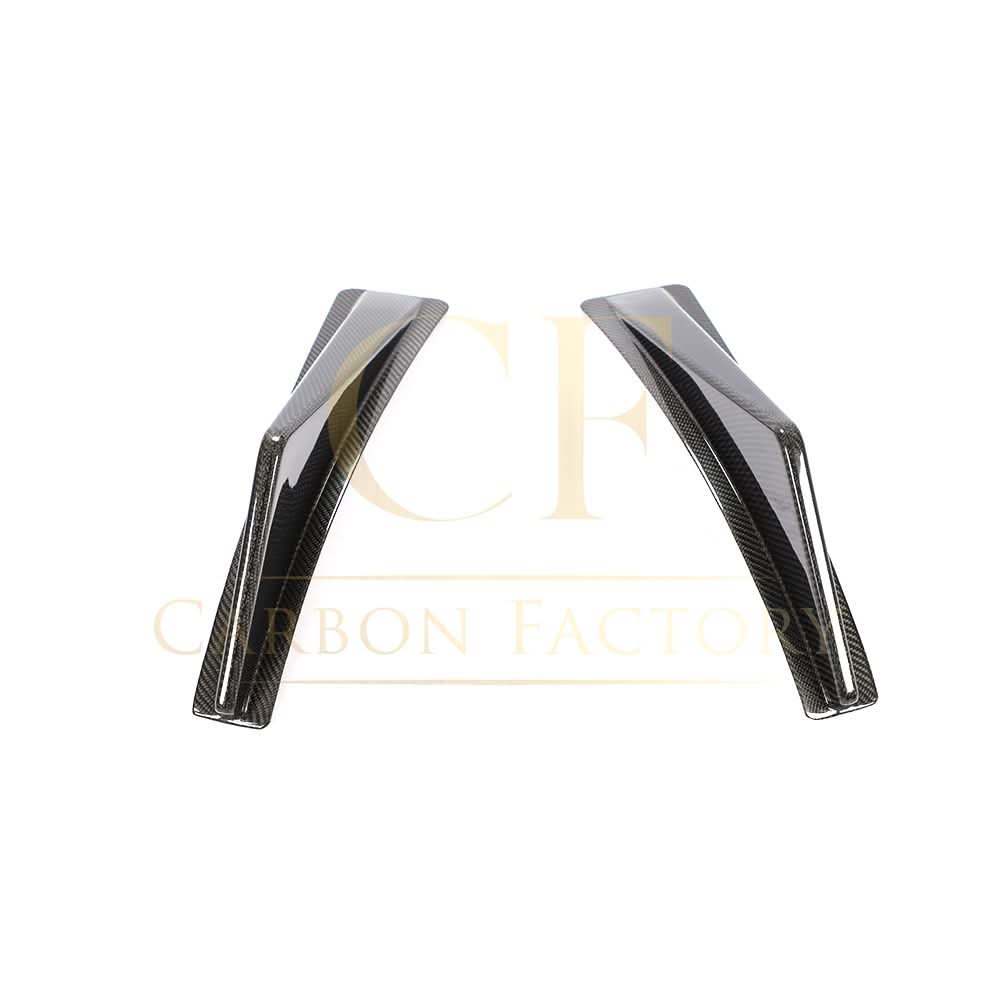 Carbon Fibre Rear Bumper Fins for Lamborghini Huracan Performante 17-19 - Carbon Factory