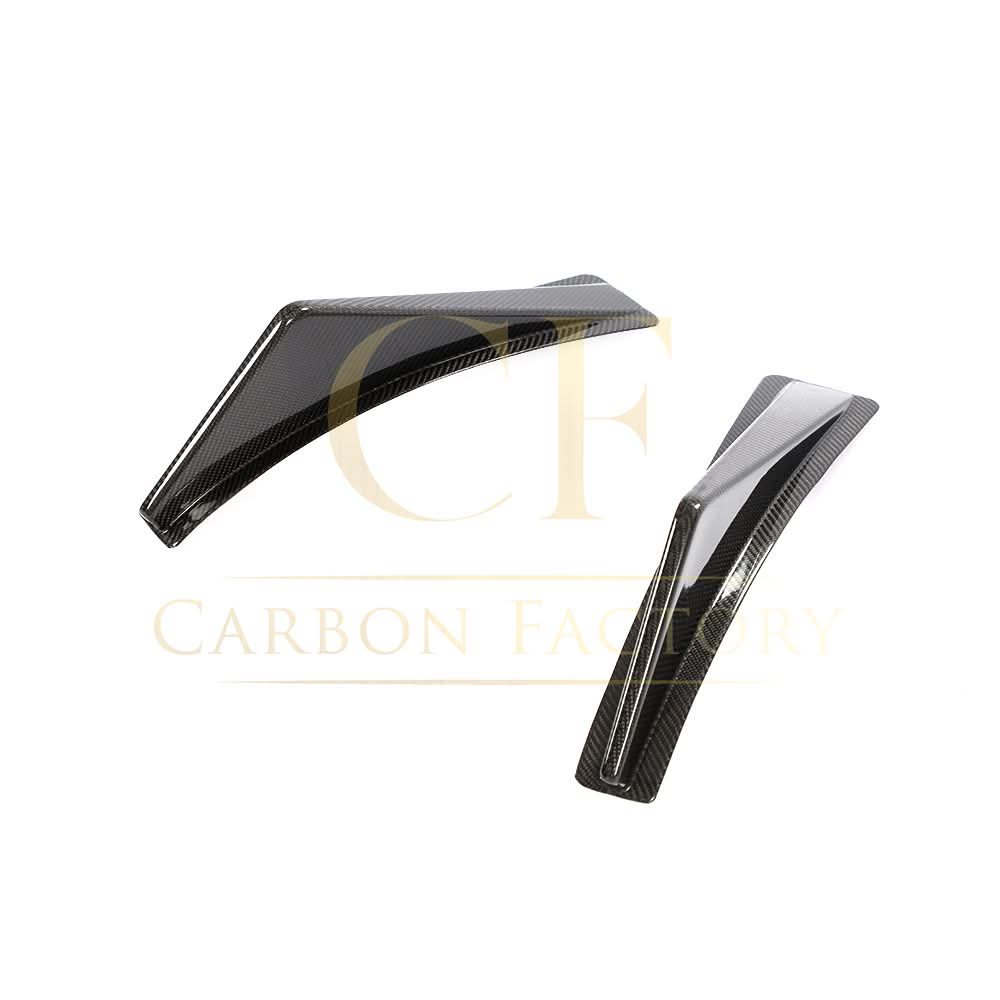 Carbon Fibre Rear Bumper Fins for Lamborghini Huracan Performante 17-19 - Carbon Factory