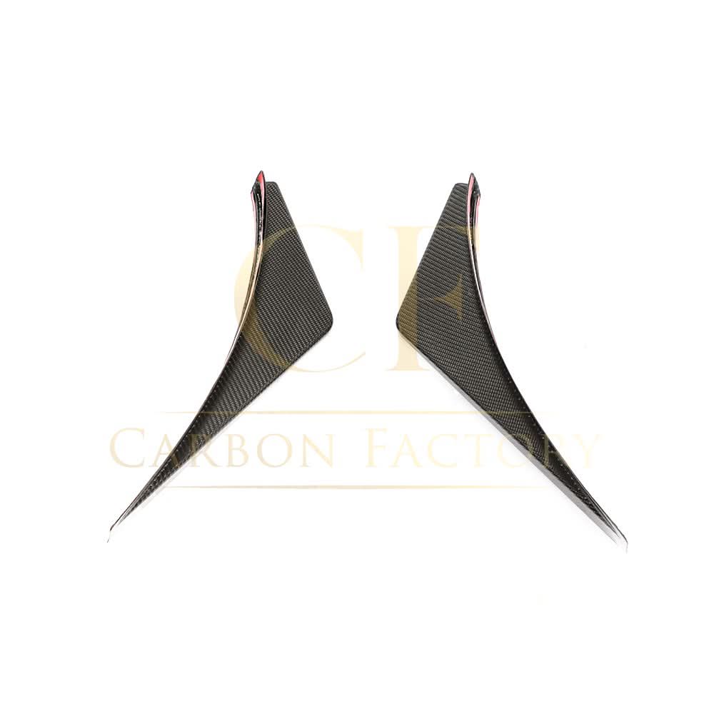 Carbon Fibre Rear Bumper Fins for Lamborghini Huracan Performante 17-19 - Carbon Factory