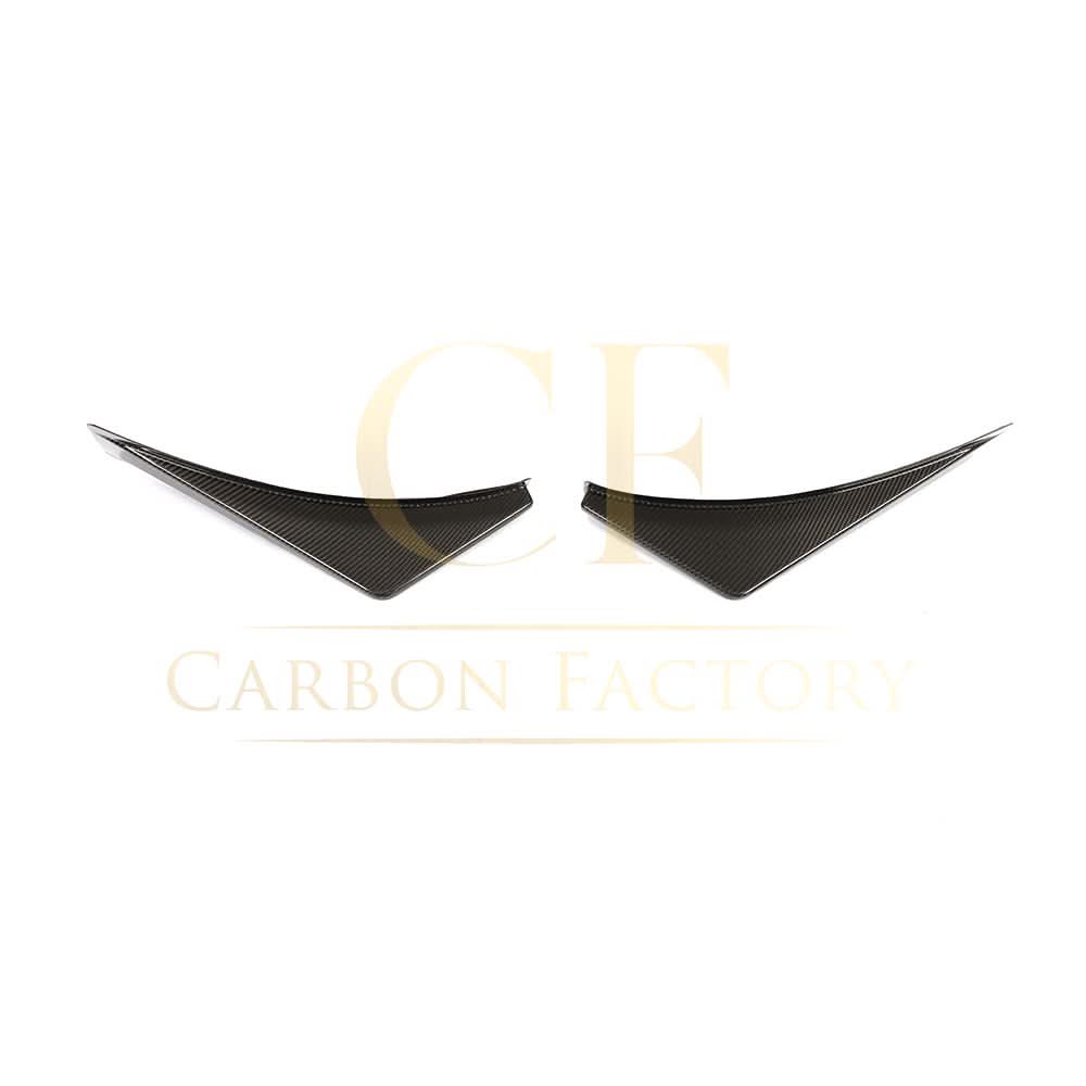 Carbon Fibre Rear Bumper Fins for Lamborghini Huracan Performante 17-19 - Carbon Factory