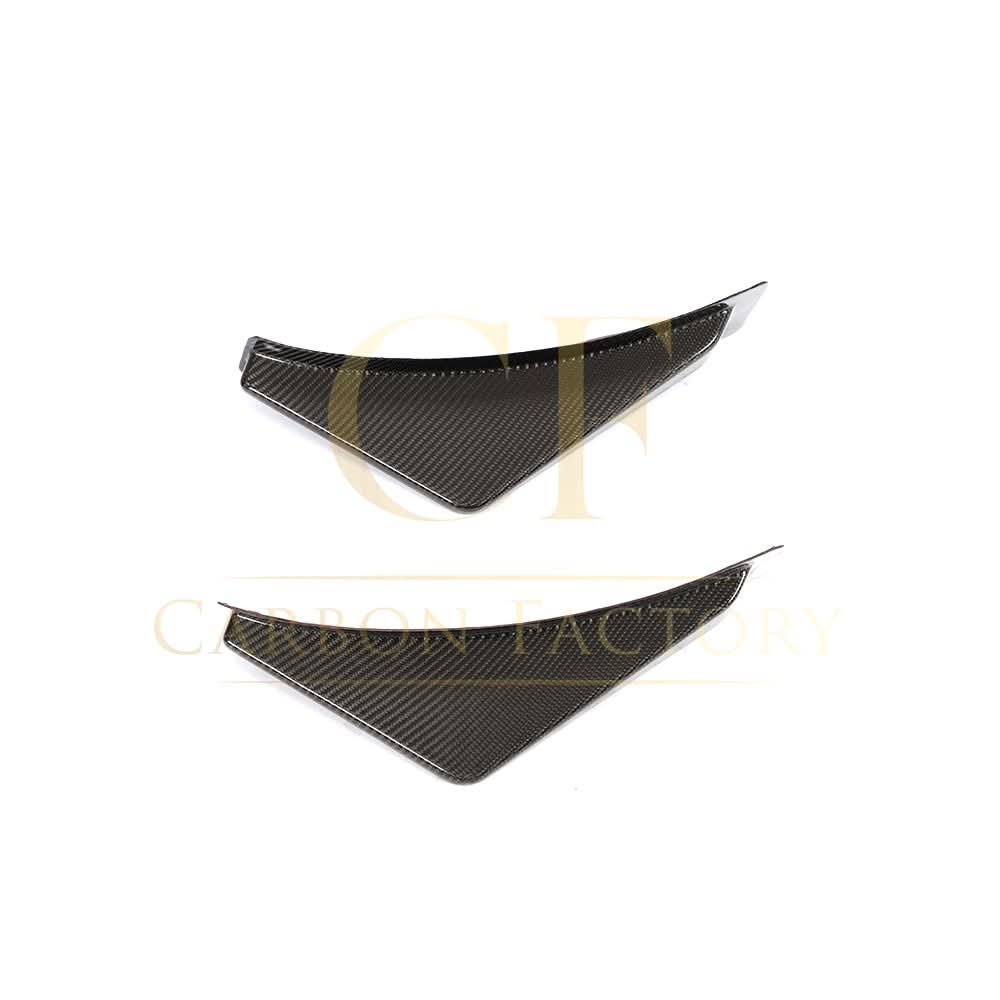 Carbon Fibre Rear Bumper Fins for Lamborghini Huracan Performante 17-19 - Carbon Factory