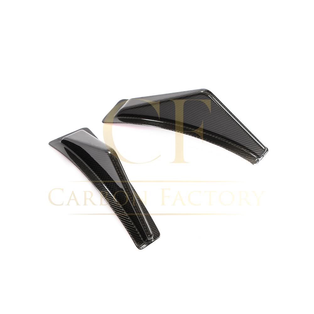 Carbon Fibre Rear Bumper Fins for Lamborghini Huracan Performante 17-19 - Carbon Factory