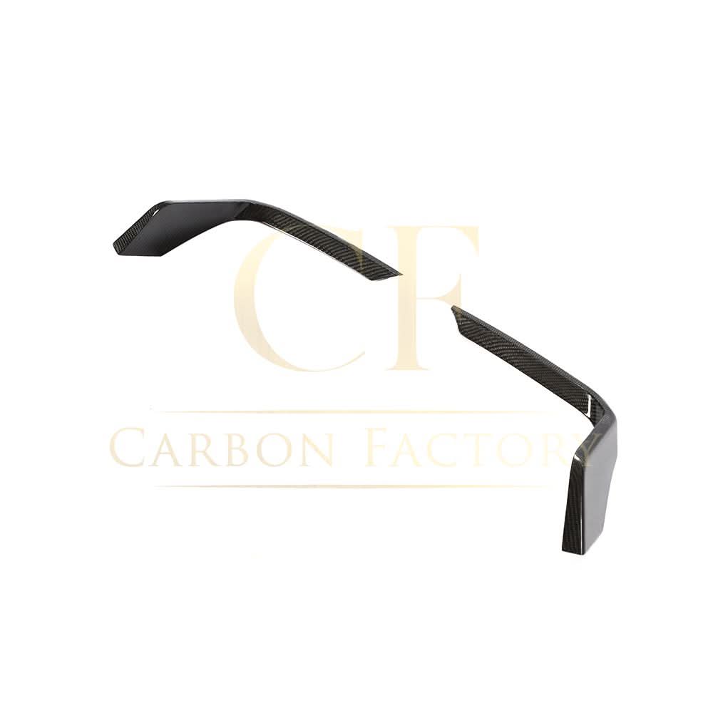 Carbon Fibre Rear Bumper Fins for Lamborghini Huracan Performante 17-19 - Carbon Factory