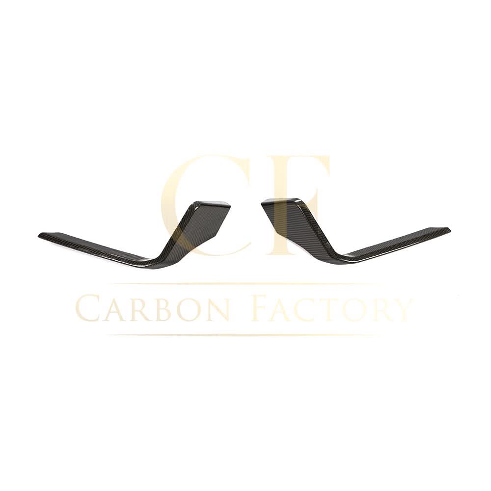 Carbon Fibre Rear Bumper Fins for Lamborghini Huracan Performante 17-19 - Carbon Factory