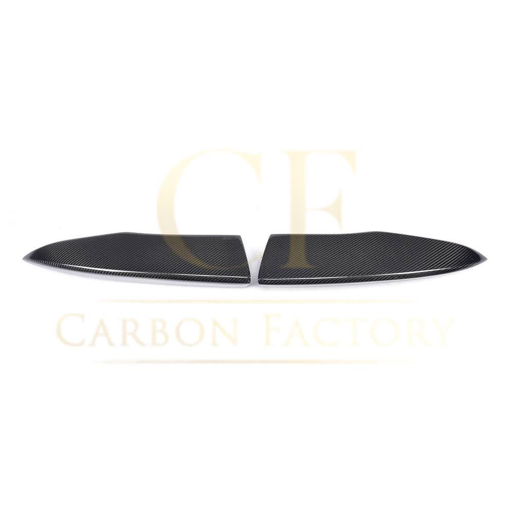 Carbon Fibre Rear Bumper Spats for Audi A3 S Line S3 Saloon 13-15 - Carbon Factory