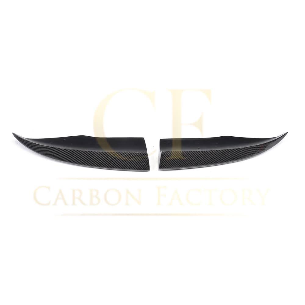 Carbon Fibre Rear Bumper Spats for Audi A3 S Line S3 Saloon 13-15 - Carbon Factory