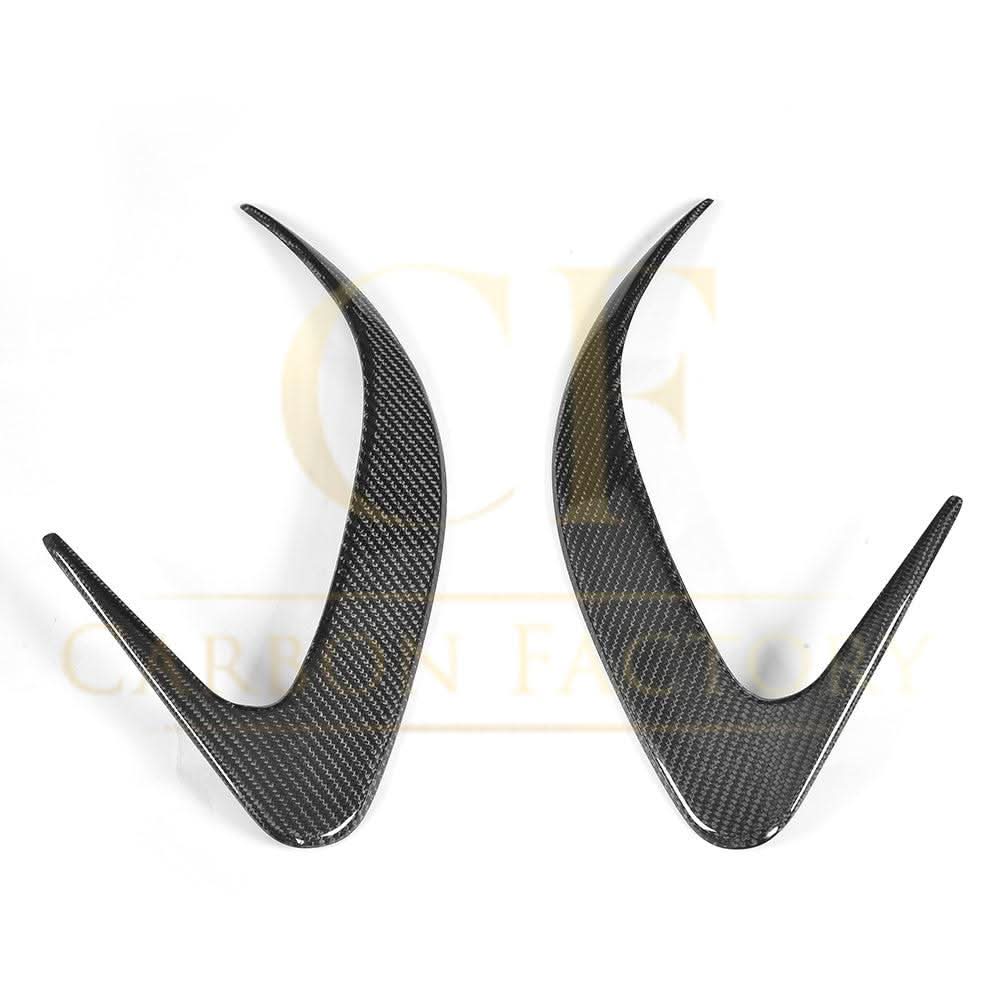 Carbon Fibre Rear Bumper Trim for Mercedes C218 CLS 15-18 - Carbon Factory