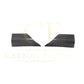 Carbon Fibre Rear Bumper Trims for Audi 8V RS3 Saloon 17-20 - Carbon Factory