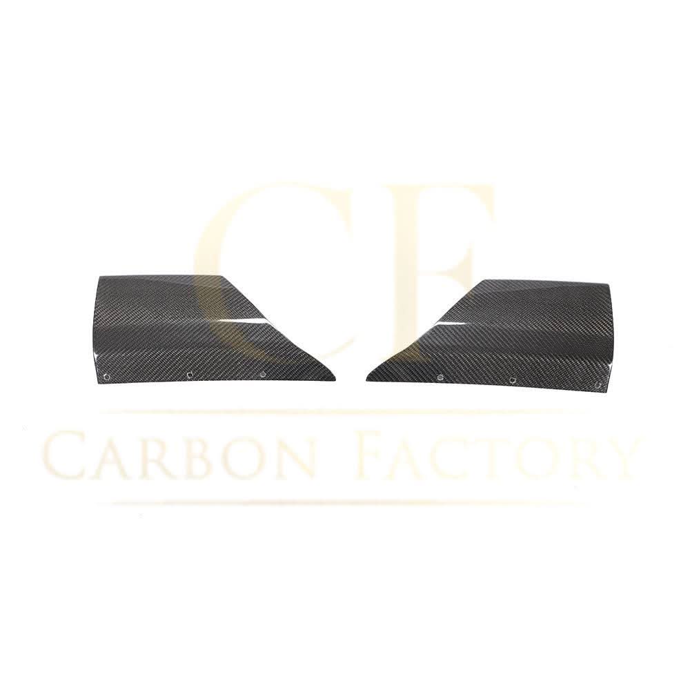 Carbon Fibre Rear Bumper Trims for Audi 8V RS3 Saloon 17-20 - Carbon Factory