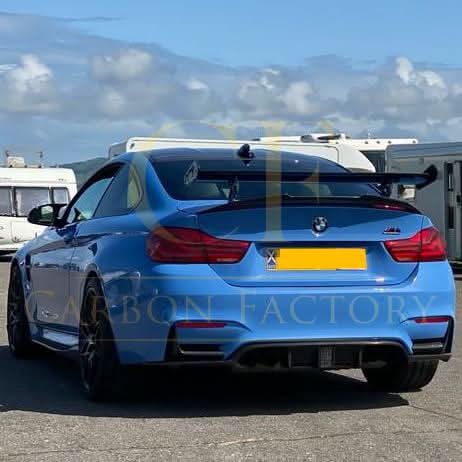 Carbon Fibre Rear Bumper Trims for BMW F80 M3 F82 F83 M4 14-20 - Carbon Factory