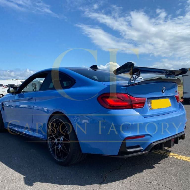 Carbon Fibre Rear Bumper Trims for BMW F80 M3 F82 F83 M4 14-20 - Carbon Factory