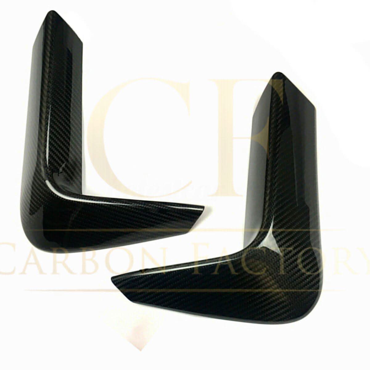 Carbon Fibre Rear Bumper Trims for BMW F80 M3 F82 F83 M4 14-20 - Carbon Factory