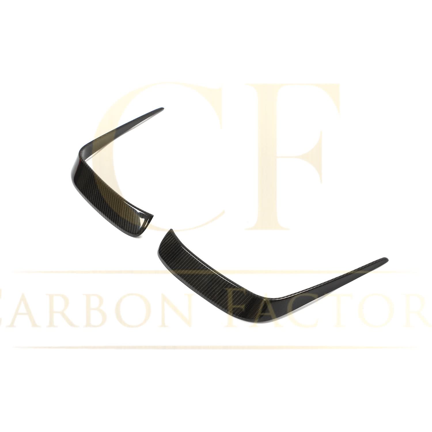 Carbon Fibre Rear Bumper Trims for BMW G14 G15 G16 8 Series 18-Present - Carbon Factory