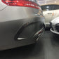 Carbon Fibre Rear Bumper Trims for Mercedes Benz W222 S Class Coupe 14-17 - Carbon Factory