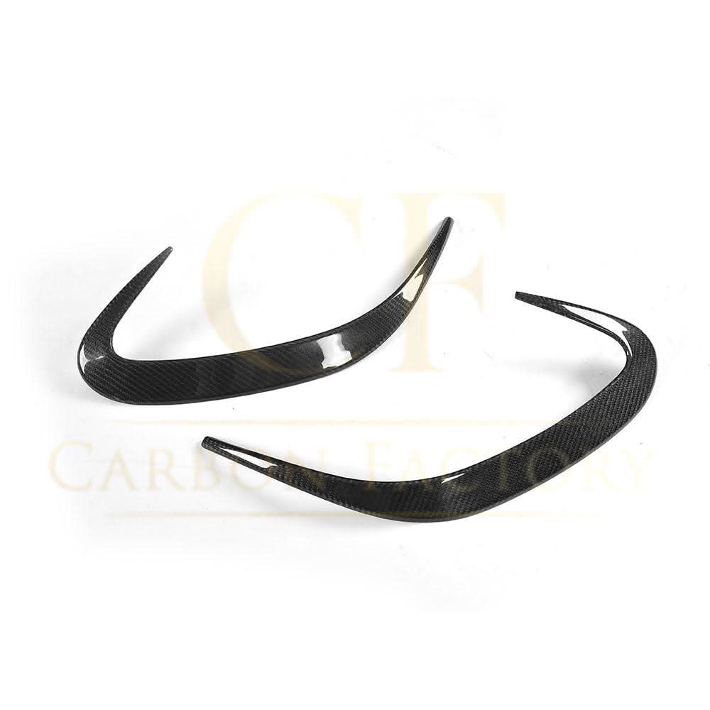Carbon Fibre Rear Bumper Trims for Mercedes Benz W222 S Class Coupe 14-17 - Carbon Factory