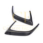 Carbon Fibre Rear Bumper Trims for Mercedes W205 C Class 2 Door Coupe 15-18 - Carbon Factory