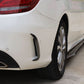 Carbon Fibre Rear Bumper Trims for Mercedes W205 C Class 4 Door Saloon 15-18 - Carbon Factory