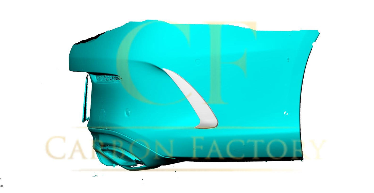 Carbon Fibre Rear Bumper Trims for Mercedes W205 C43 2 Door Coupe 15-18 - Carbon Factory