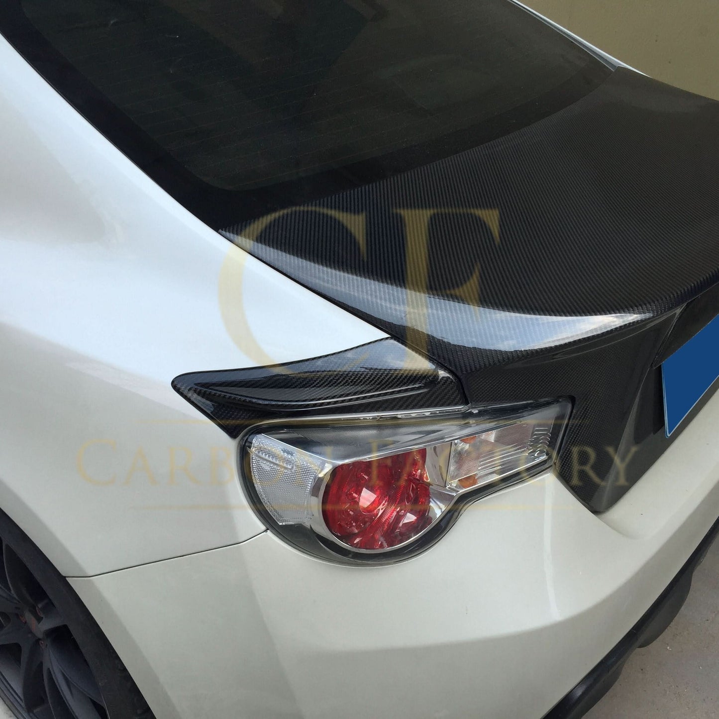 Carbon Fibre Rear Side Trims for Toyota GT86 12-20 - Carbon Factory