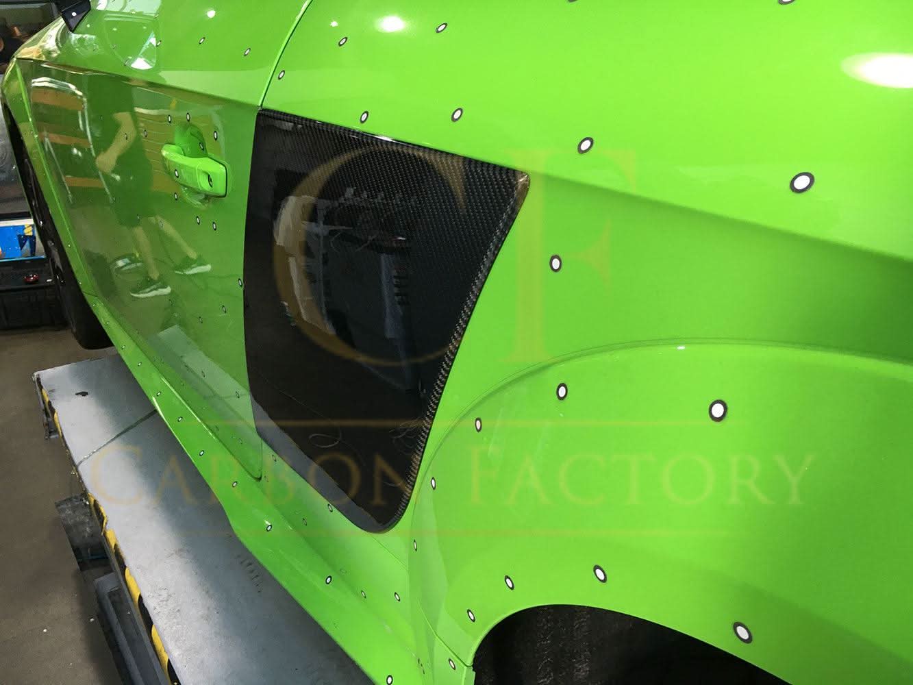 Carbon Fibre Side Fender Trims for Audi 8S TT TTS TTRS MK3 15-21 - Carbon Factory