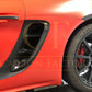 Carbon Fibre Side Fender Trims for Porsche Boxster & Cayman 718 16-19 - Carbon Factory
