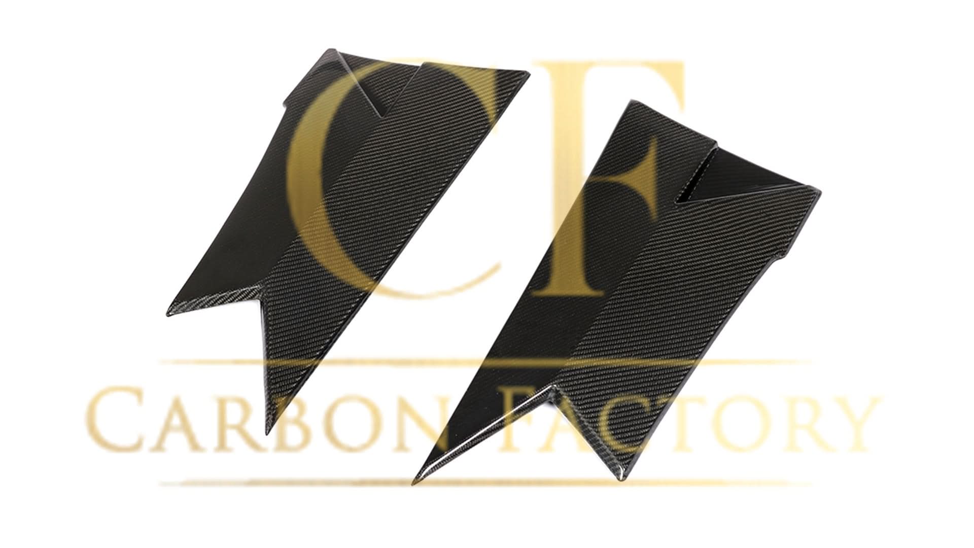Carbon Fibre Side Skirts Trims for Mercedes W205 C63 C63s Coupe 15-18 - Carbon Factory