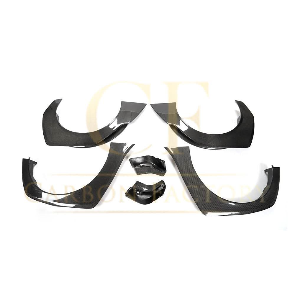 Carbon Fibre Wheel Fender Flares for BMW F55 F56 Mini Cooper S & JCW 14-18 - Carbon Factory