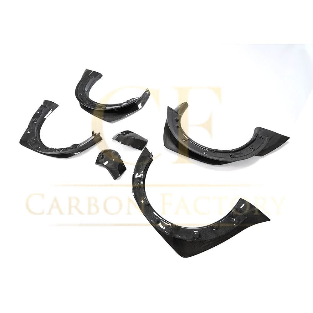 Carbon Fibre Wheel Fender Flares for BMW F55 F56 Mini Cooper S & JCW 14-18 - Carbon Factory