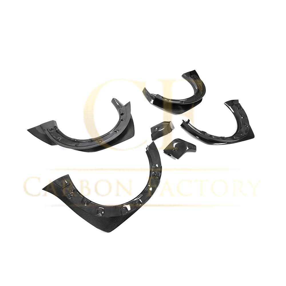 Carbon Fibre Wheel Fender Flares for BMW F55 F56 Mini Cooper S & JCW 14-18 - Carbon Factory