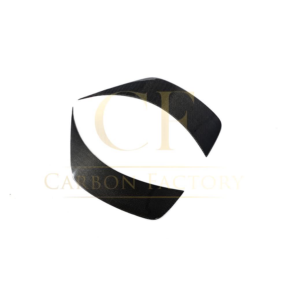 CS Style Carbon Fibre Rear Bumper Canards for Tesla Model 3 16-23 - Carbon Factory