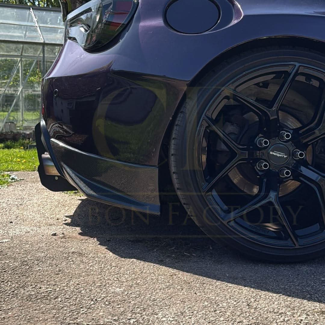 EL Style Carbon Fibre Rear Bumper Trims for Toyota GT86 12-20 - Carbon Factory