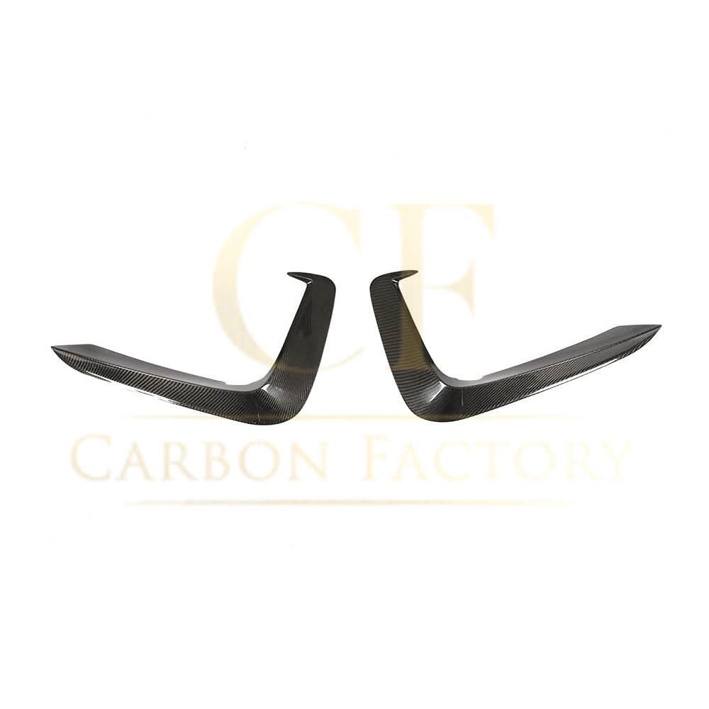 K Style Carbon Fibre Front Bumper Trims for Audi B9 A5 S Line & S5 17-19 - Carbon Factory
