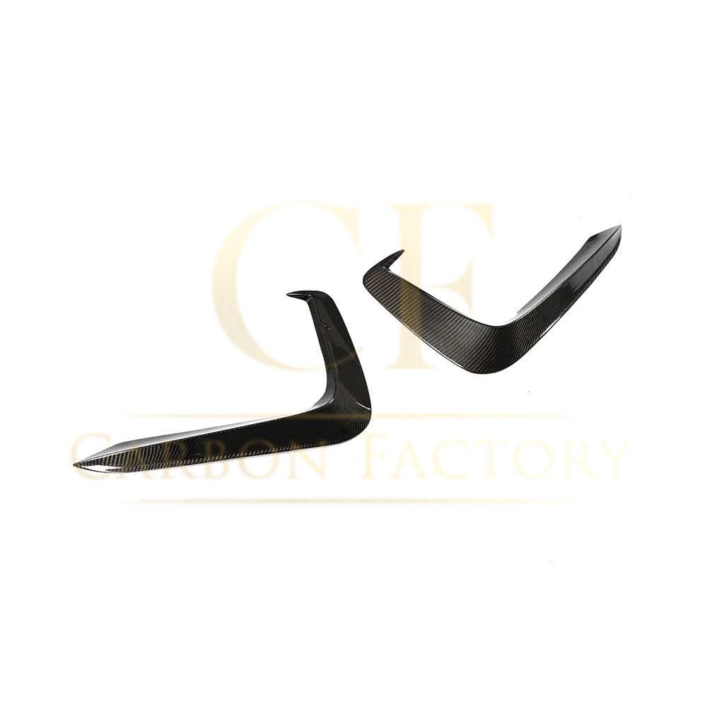 K Style Carbon Fibre Front Bumper Trims for Audi B9 A5 S Line & S5 17-19 - Carbon Factory