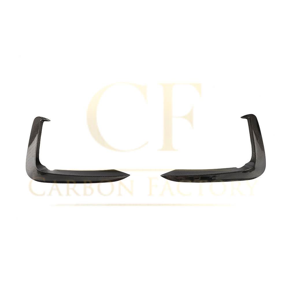 K Style Carbon Fibre Front Bumper Trims for Audi B9 A5 S Line & S5 17-19 - Carbon Factory