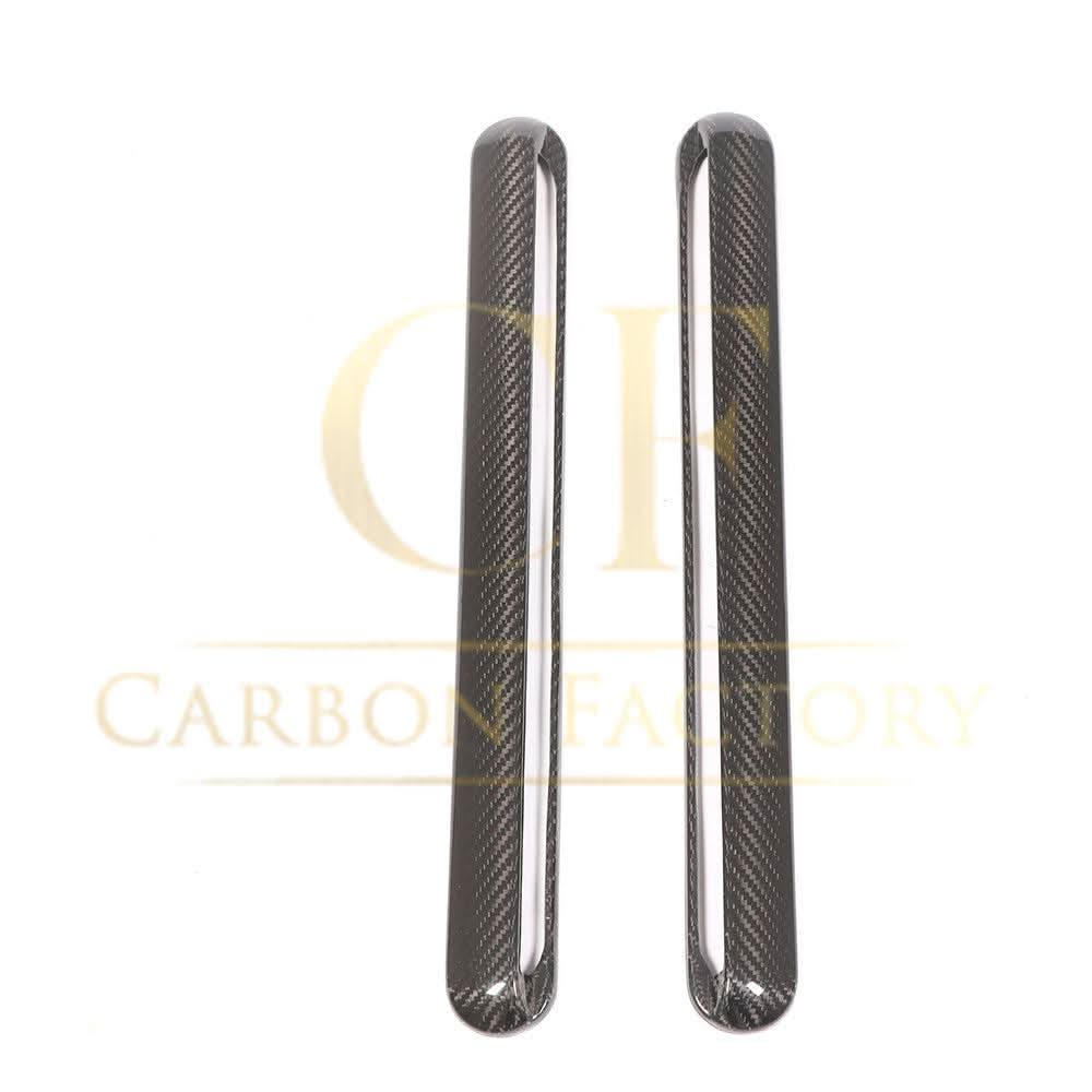 Pre-Preg Carbon Fibre C Pillar Trims for Mercedes W463 G Class G Wagon 04-18 - Carbon Factory