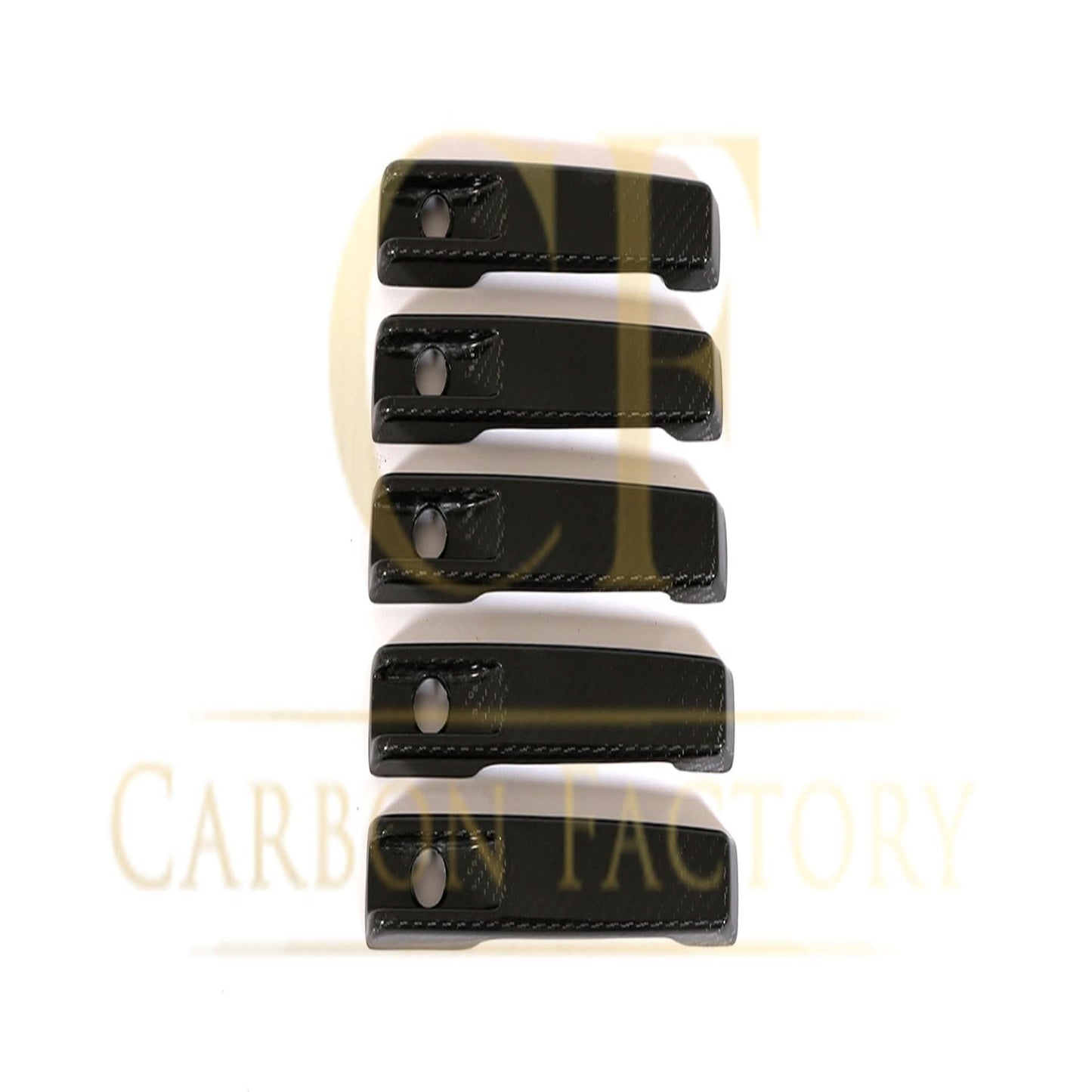 Pre-Preg Carbon Fibre Door Handle Covers for Mercedes W463 G Class G Wagon 04-18 - Carbon Factory