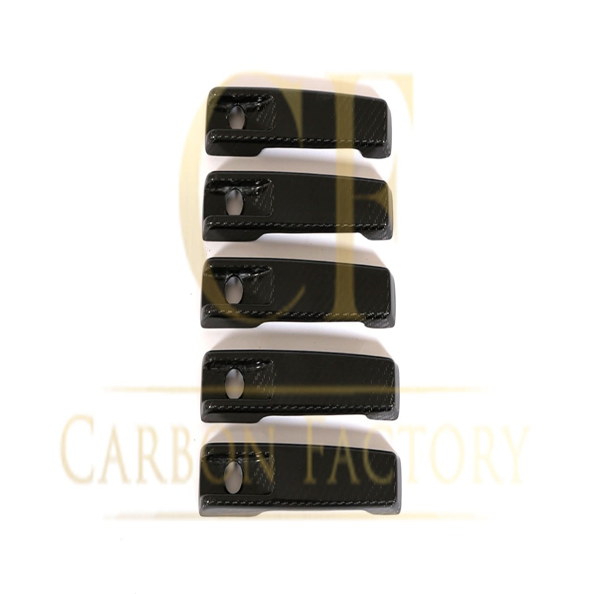 Pre-Preg Carbon Fibre Door Handle Covers for Mercedes W463 G Class G Wagon 04-18 - Carbon Factory
